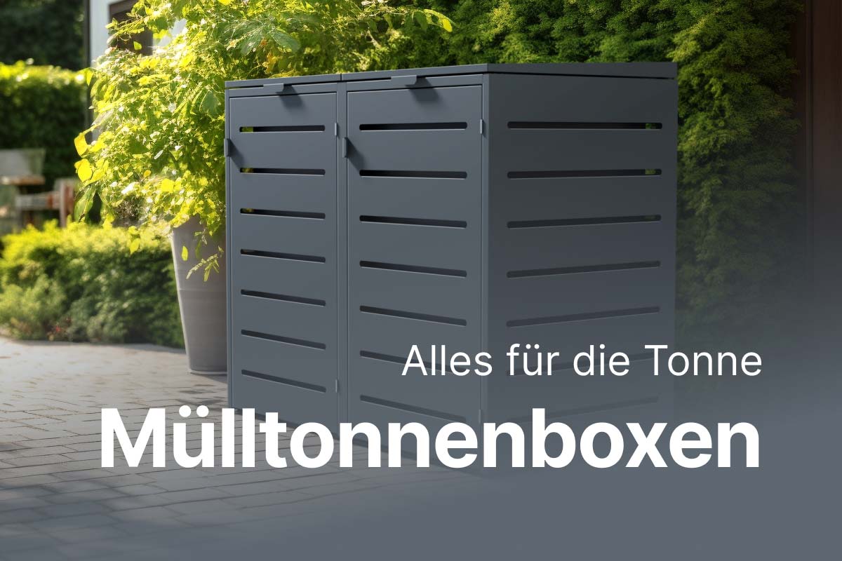 Alles für die Tonne? Ja – aber bitte mit Stil! Ihre neue Mülltonnenbox von KNOBLOCH